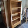 Solid Oak Bookcase /  Bookshelf Image 2