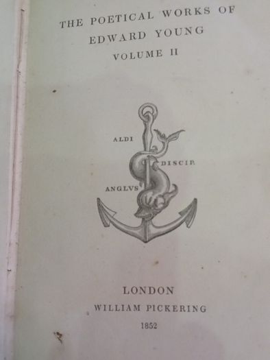 The Poetical Works Of Edward Young Vol 2
