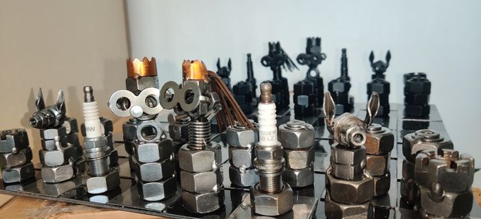 Hand-welded chees