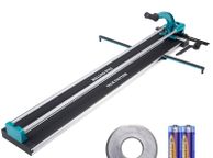 main image for ad Manual Tile Cutter, 1200mm, Porcelain Ceramic Tile Cutter with Tungsten Carbide Cutting Wheel, Infrared Positioning, Anti-Skid Feet, Double Rails for professional installers or beginners