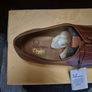 Fred Perry x Drake's London Leather Wingtip Brogues (Davies Paisley) size 8 Image 6