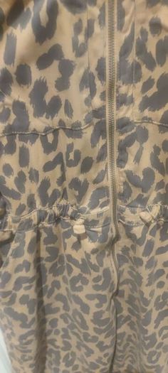 leopard print boilersuit