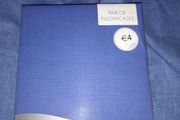 2 pillow case covers (blue