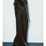 Zara ZW l real leather trousers, new, oversized, size Xs-S Image 2