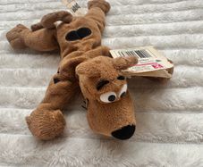 Vintage Warner Brothers Scooby Doo Laying Down Plush approx. 26 cm. Used Dirty  Please see photos