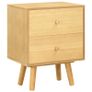 Bedside Cabinets 2 pcs 40x30x50 cm Solid Pinewood Image 3