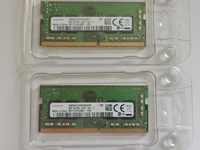 Samsung 16gb Ddr4 (2x8gb) 2400t M471a1k43cb1-crc Laptop Ram