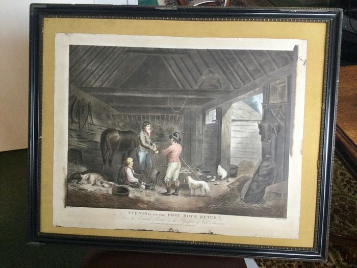 200 Years Old Antique Print