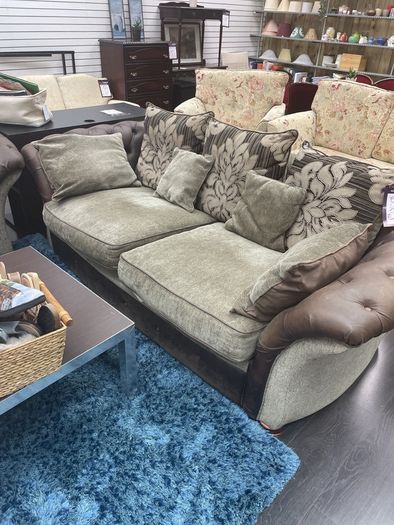 sofa and one armchair