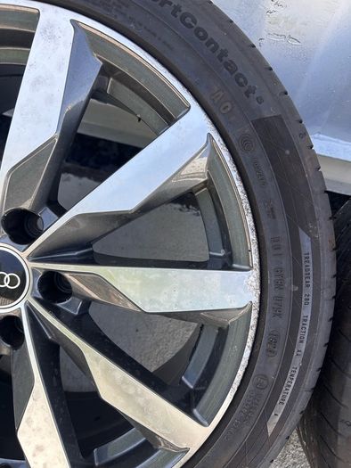 Genuine Audi S4/A4 18" Alloys & Tyres - Continental Tyres