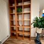 Immaculate Walnut Bookcase Image 2