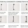 Launch Motorcycle Kit connector 9pcs + activation licence  cod Image 8