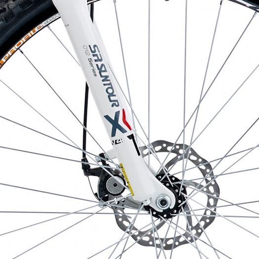 16" Coyote Highway Gents Alloy FS Disc 29er, 21 Speed, Orange/White