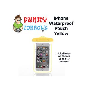 Waterproof Phone Covers Pouch Underwater Dry Bag For iPhone Samsung Case Yellow