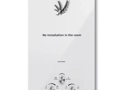 liquefied petroleum gas water heater 8L liquefied petroleum gas propane butane white water heater