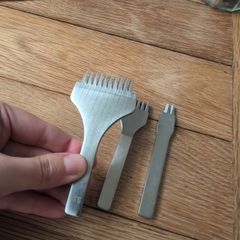 French style prongs for leather 3.38 new