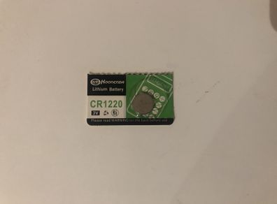 Battery cell 3v CR1220
