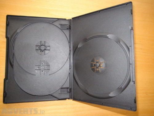 Case for 1,2,3 or 4 Dvd's or Cds