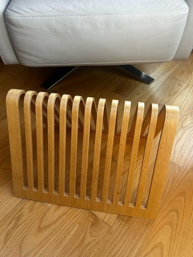 VINTAGE 1980's Habitat magazine/ record rack