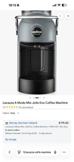 20 lavazza coffee machine - rrp 100 each
