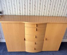 Sideboard Unit with Cupboards and Drawers