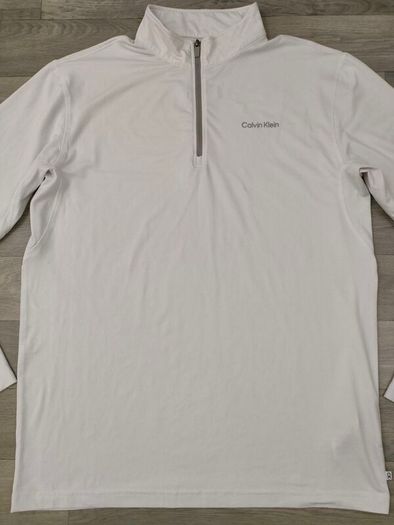 CK Calvin Klein Golf Half Zip Jumper Mens Large