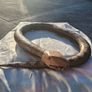 1970's  Indigenous Chilean 60 Inch Articulated Wooden Snake Image 3