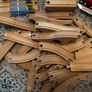 Wooden train set Image 4