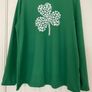 Brand New Green Shamrock Top Image 3