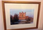 Framed picture of Trim Castle Meath