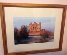 Framed picture of Trim Castle Meath