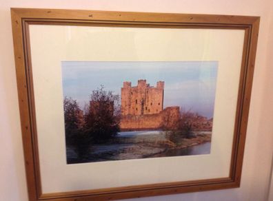 Framed picture of Trim Castle Meath