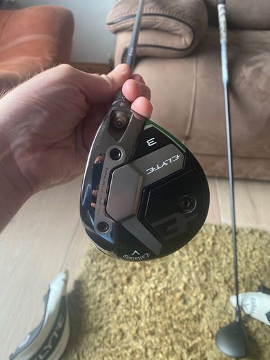 Callaway Elyte Triple Diamond Driver and Woods