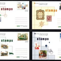 1993 Ireland An Post Pre-paid Exhibition Cards issued for Stampa 1993 with slogan "Stamp Collection a hobby for all ages"