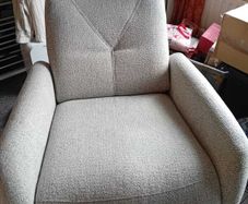 2 Great chairs and 2 footstools for sale