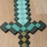 minecraft foam diamond sword Image 3