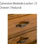 Galveston Chest Of Drawer | 6 Drawer | Natural Image 3