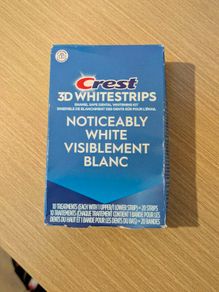 Crest 3D Whitestrips, 10 treatments.