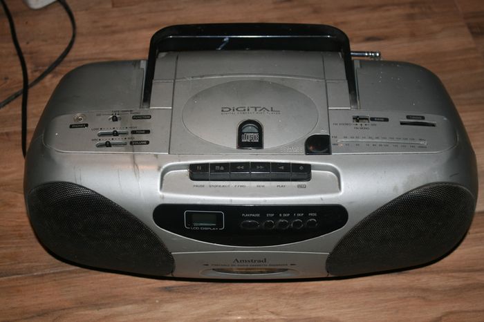Amstrad Portable Cd Radio Cassette Recorder