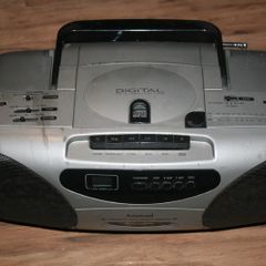 Amstrad Portable Cd Radio Cassette Recorder