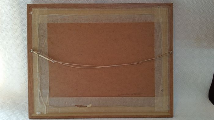 Framed & signed print by Gerry Baptist