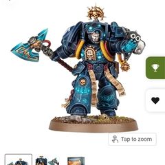 Libriarian in terminator armour 40k Warhammer