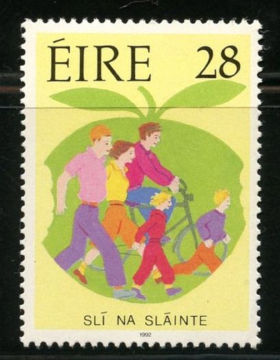 Ireland 1992 - Scott #856 Healthy Living Campaign - Mint Never Hinged