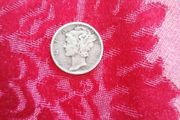 1936 USA Silver One Dime Coin