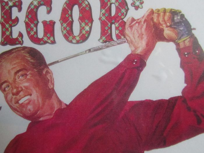McGregor Vintage Golf Framed Ad/Picture