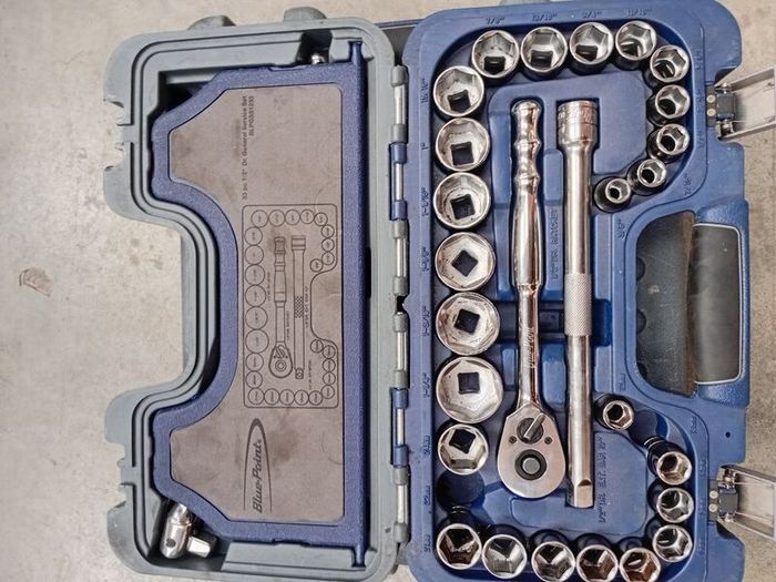 bluepoint half inch socket set