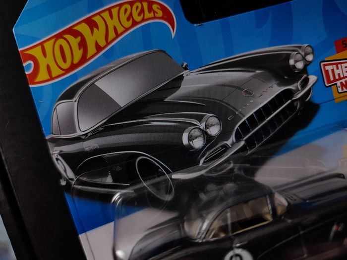 '62 Chevy Corvette ! Gray ! from Then and Now Series ! Hot Wheels ! Mattel !