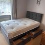 Double bed with headboard and mattress, double bed Image 9
