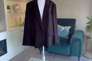 Brand-new Ladies Black Blazer Jacket from Dunnes Stores Size UK 20 / EU 48
