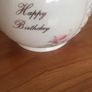 Vase - Donegal China (8inches) with 'Happy Birthday' on the front. Image 5